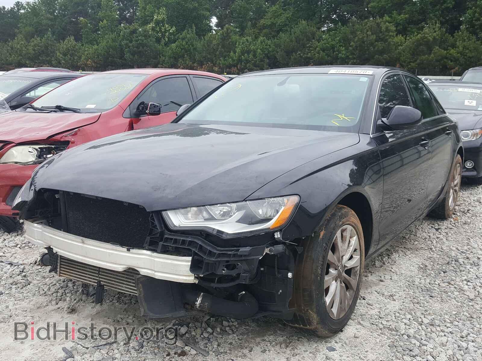 2012 AUDI A6 - VIN: WAUCFAFC2CN081669 - Фото 2