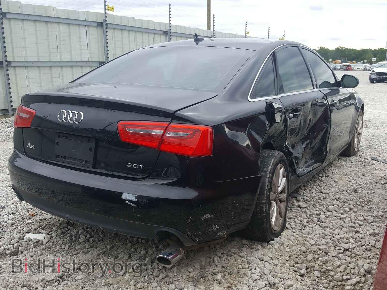 2012 AUDI A6 - VIN: WAUCFAFC2CN081669 - Фото 4