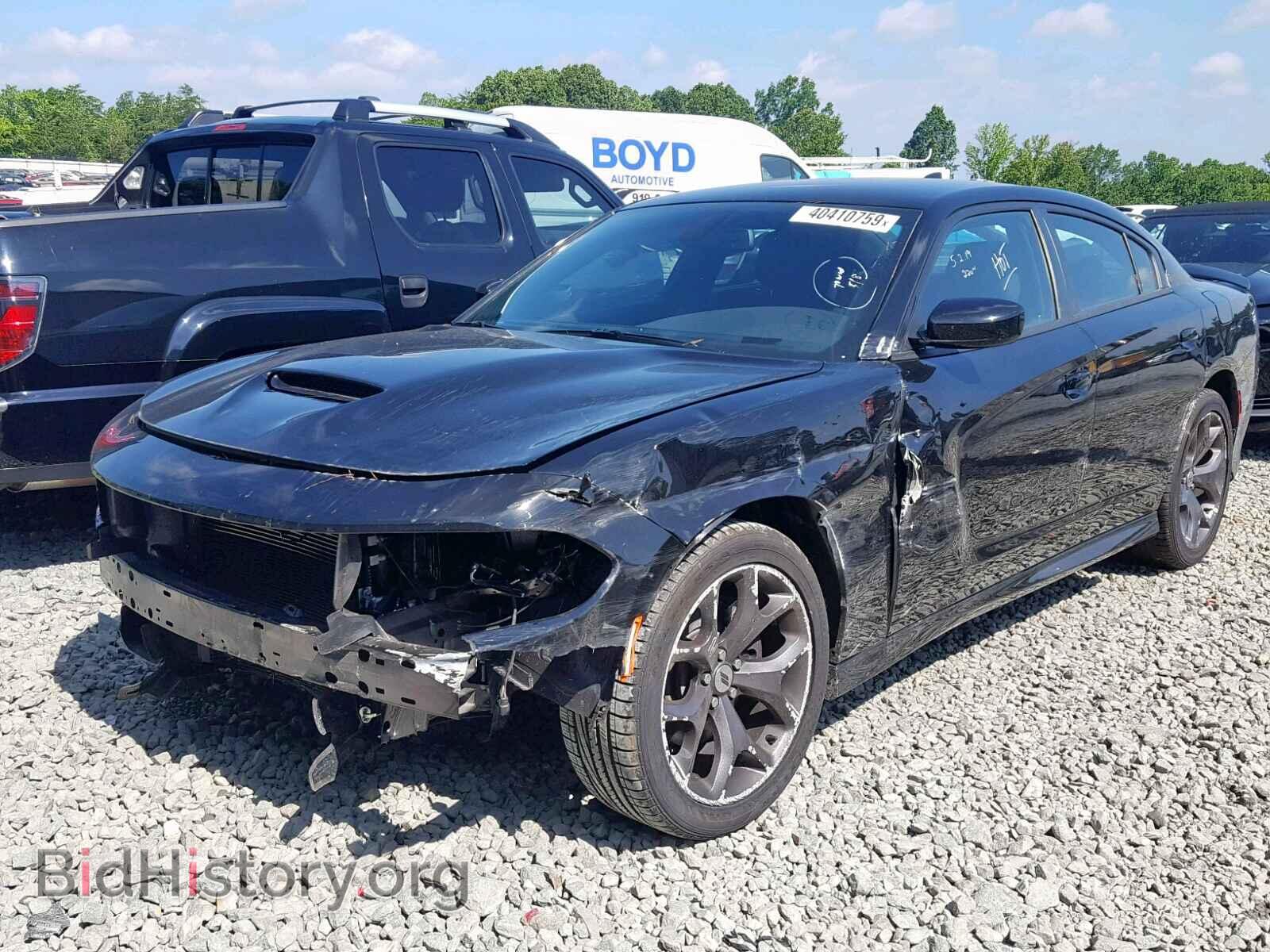 2019 DODGE CHARGER - VIN: 2C3CDXHG5KH597421 - Фото 2