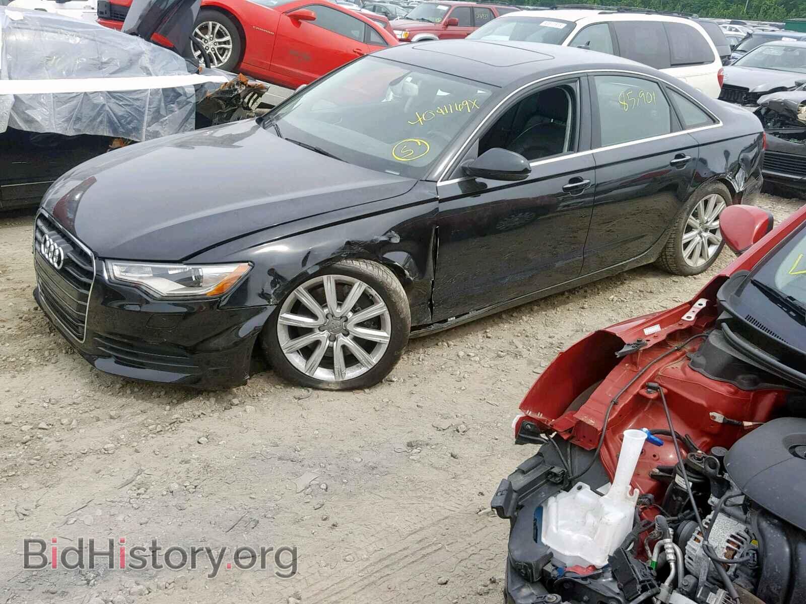 2014 AUDI A6 - VIN: WAUGFAFC5EN106455 - Фото 2