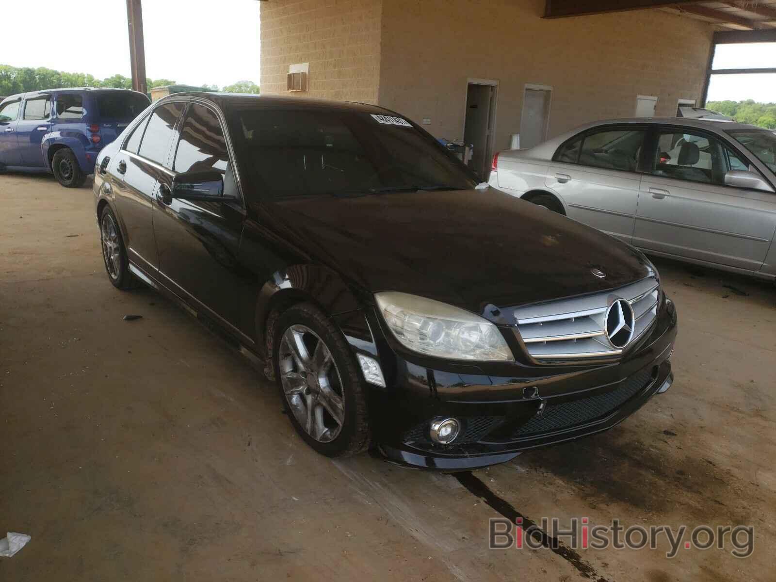 Photo WDDGF5EB4AR103476 - MERCEDES-BENZ C CLASS 2010