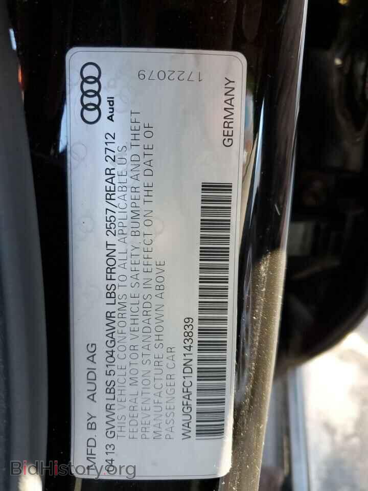 2013 AUDI A6 - VIN: WAUGFAFC1DN143839 - Photo 12