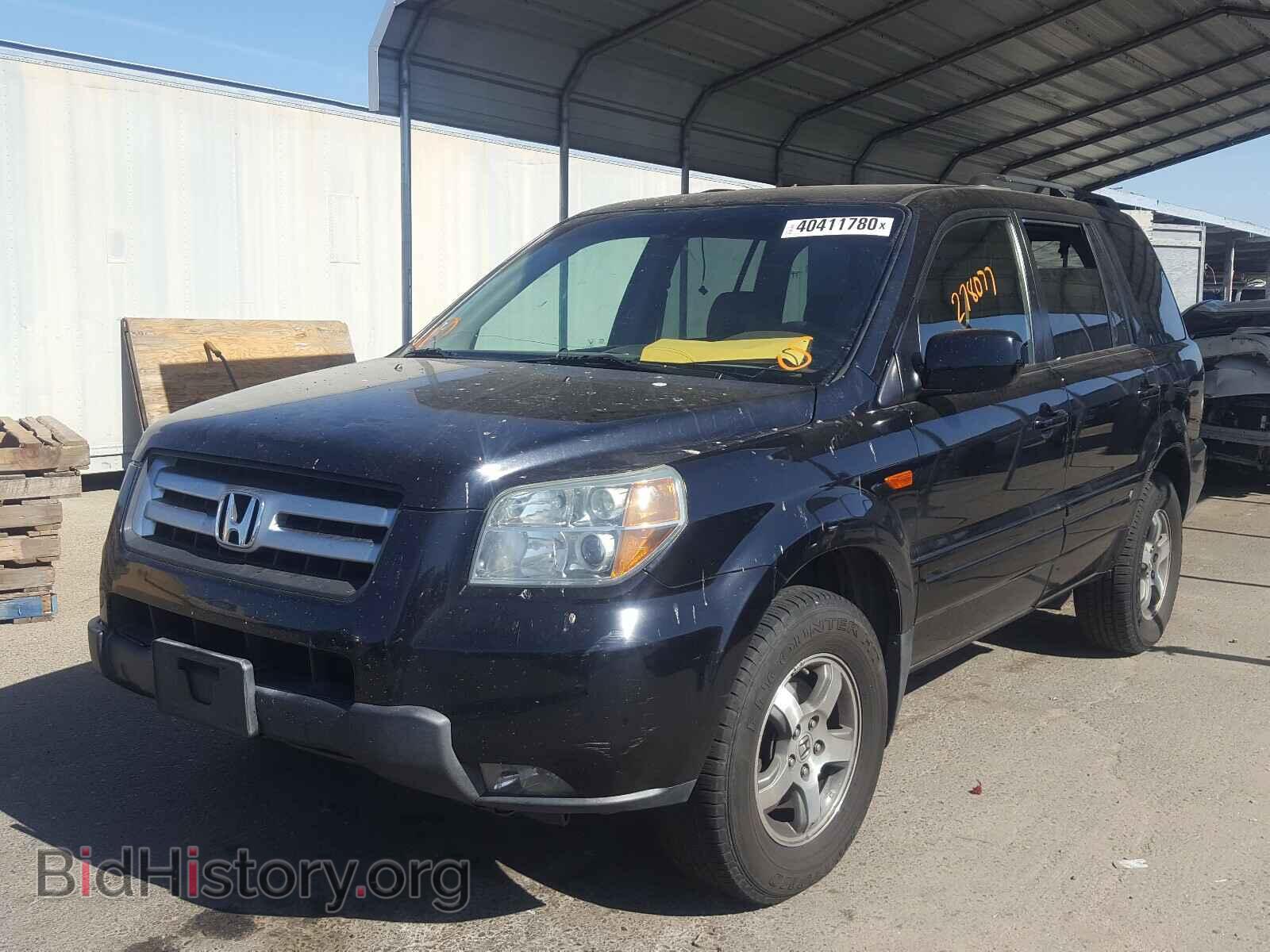 2006 HONDA PILOT - VIN: 5FNYF28536B006737 - Фото 2