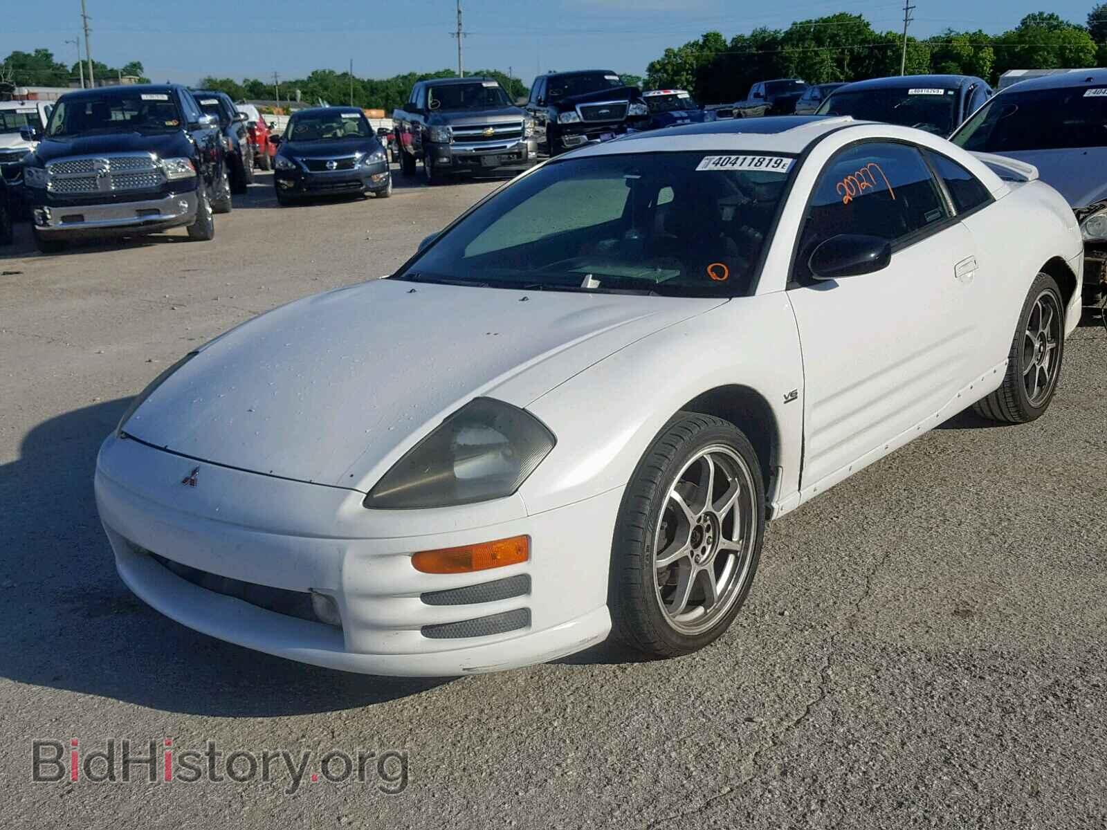 2000 MITSUBISHI ECLIPSE - VIN: 4A3AC84L4YE076072 - Фото 2