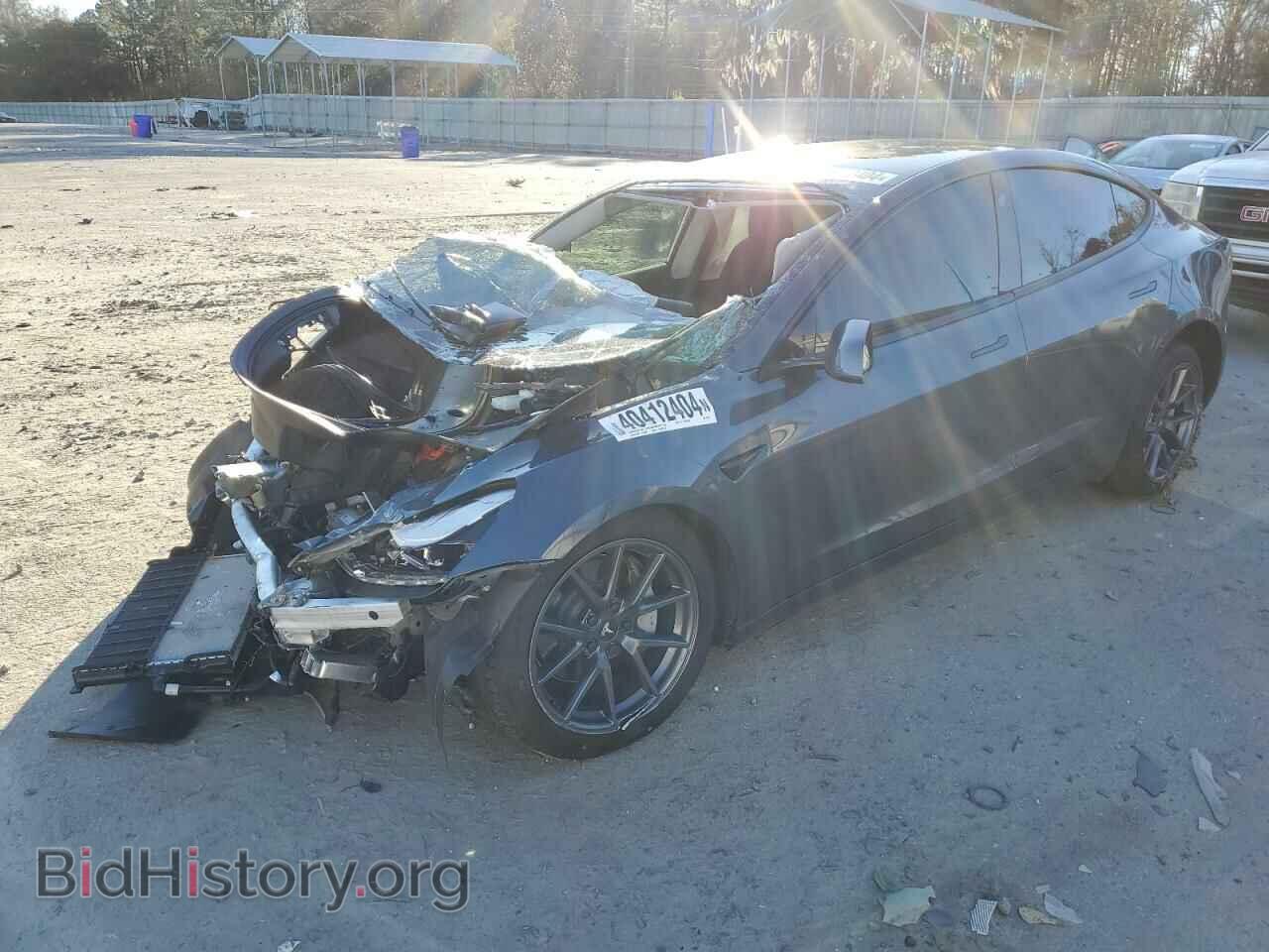 Photo 5YJ3E1EB7NF183727 - TESLA MODEL 3 2022