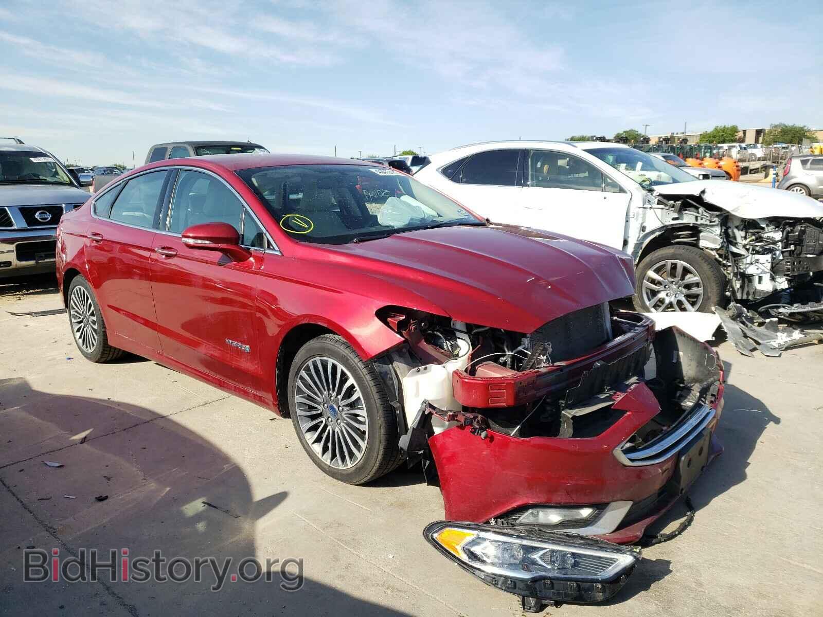 Photo 3FA6P0RU3JR140997 - FORD FUSION 2018