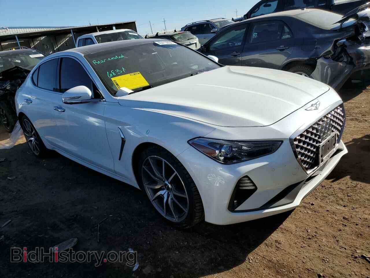 2021 GENESIS G70 - VIN: KMTG44LA8MU067234 - Фото 4