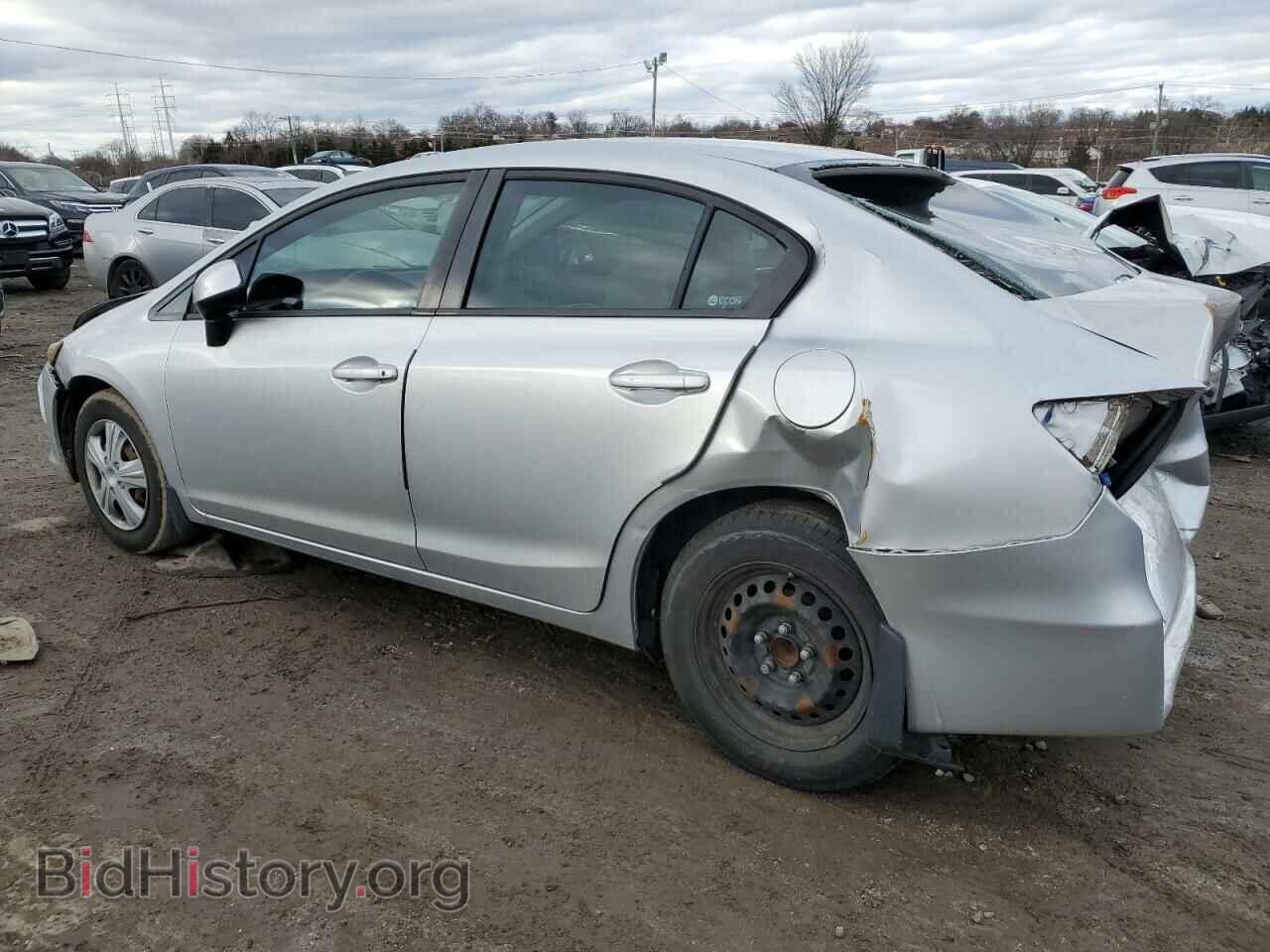 2012 HONDA CIVIC - VIN: 2HGFB2F54CH526670 - Фото 2
