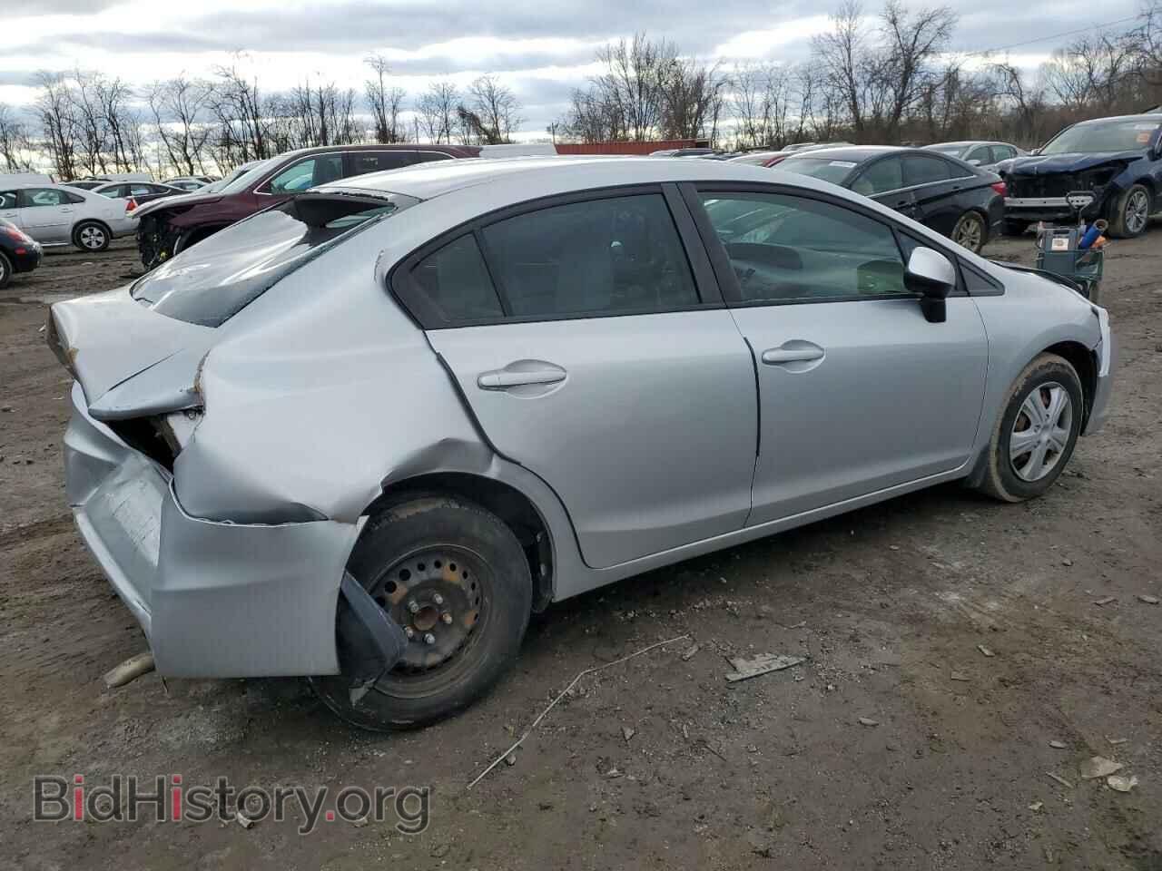 2012 HONDA CIVIC - VIN: 2HGFB2F54CH526670 - Фото 3