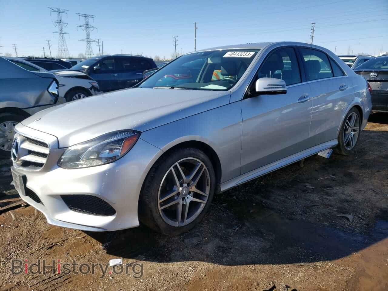 Photo WDDHF8JB9EA876749 - MERCEDES-BENZ E-CLASS 2014