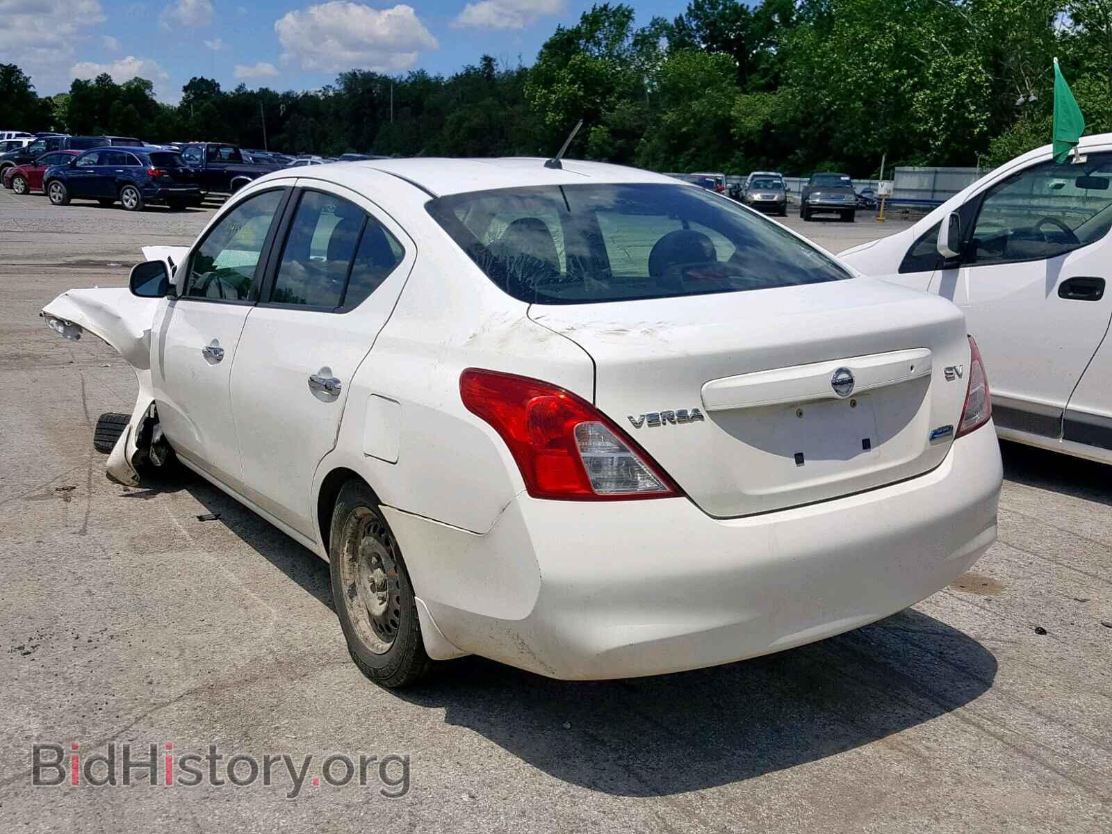 2012 NISSAN VERSA - VIN: 3N1CN7AP7CL886718 - Фото 3
