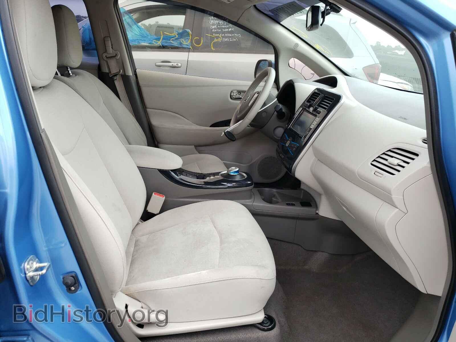 2012 NISSAN LEAF - VIN: JN1AZ0CP1CT021108 - Фото 5