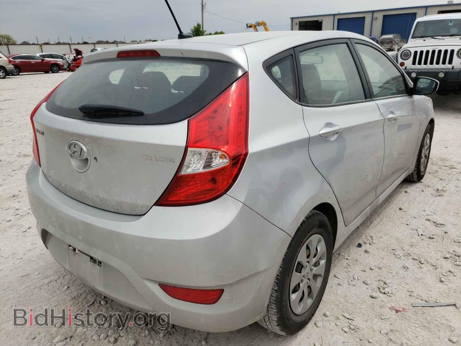 2017 HYUNDAI ACCENT - VIN: KMHCT5AE1HU325011 - Фото 4