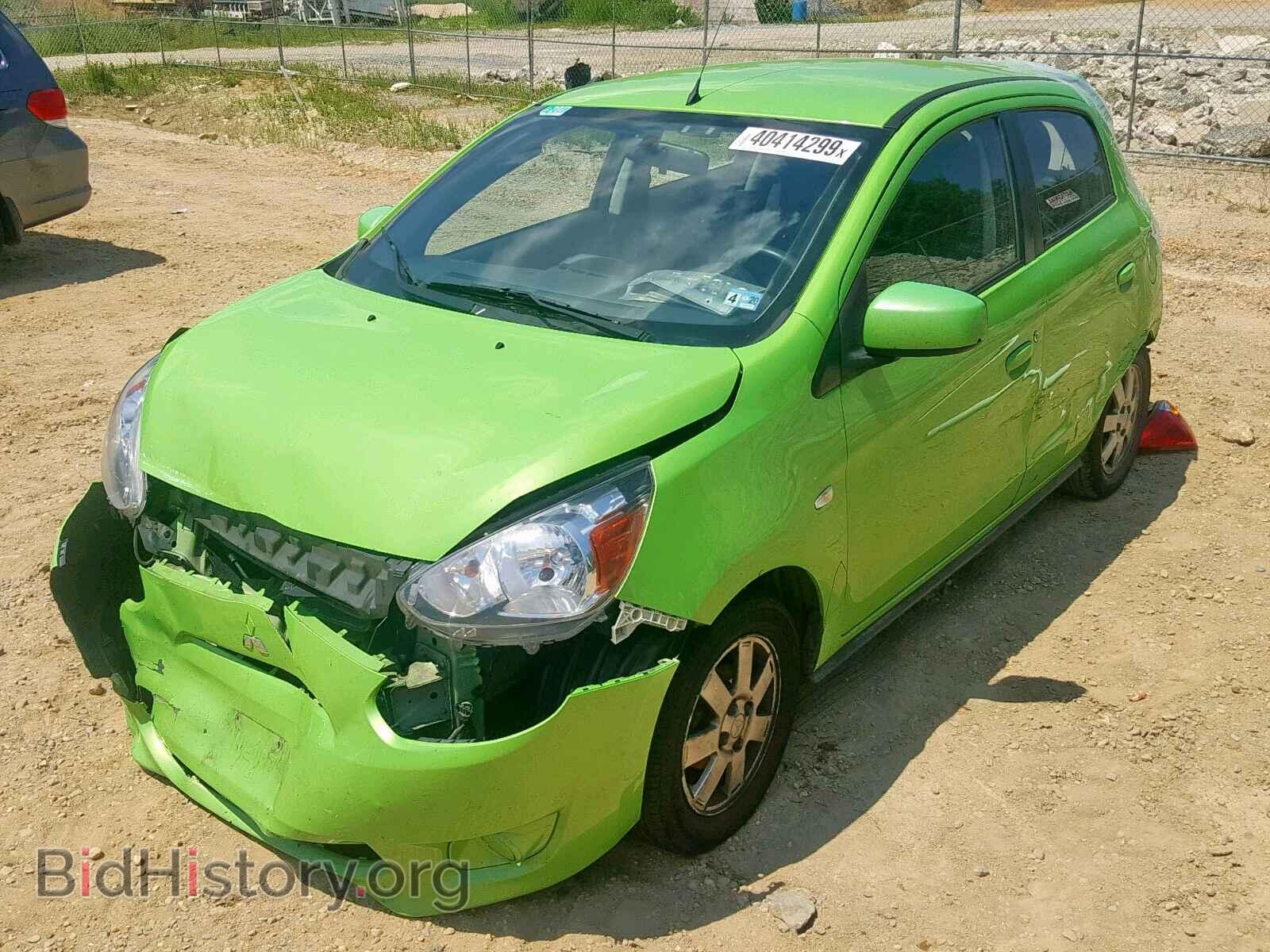 2014 MITSUBISHI MIRAGE - VIN: ML32A3HJ5EH003329 - Фото 2