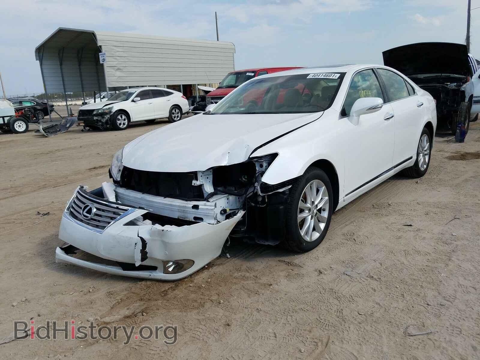 2012 LEXUS ES350 - VIN: JTHBK1EG0C2476481 - Фото 2