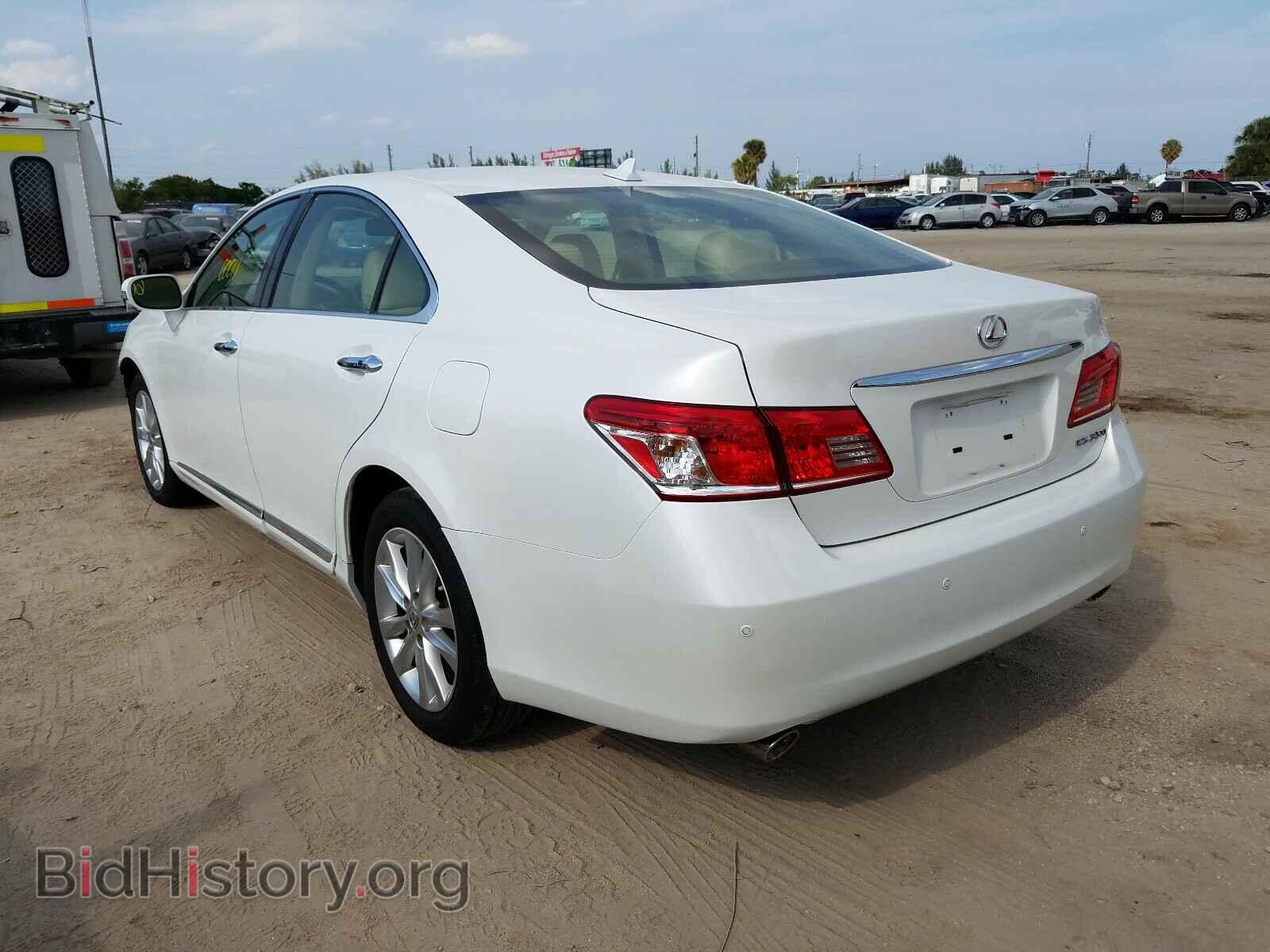 2012 LEXUS ES350 - VIN: JTHBK1EG0C2476481 - Фото 3