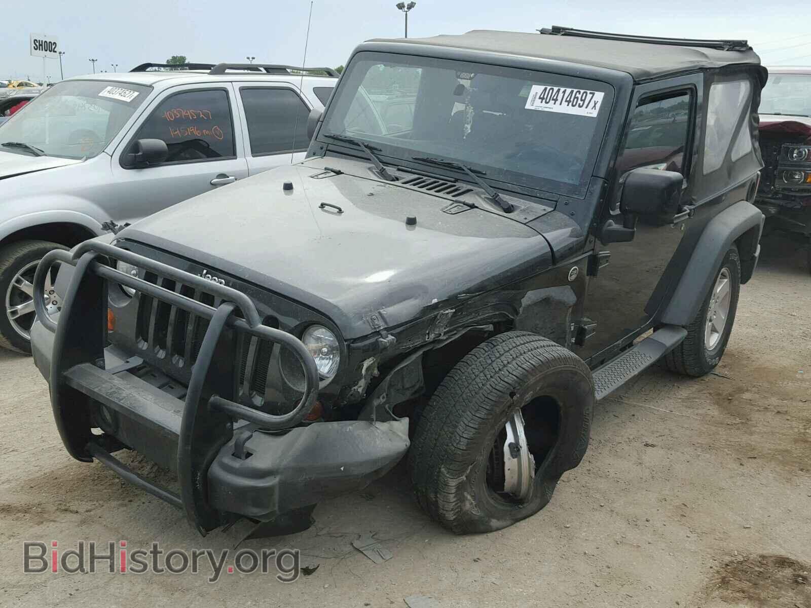 2011 JEEP WRANGLER - VIN: 1J4GA2D17BL608510 - Фото 2