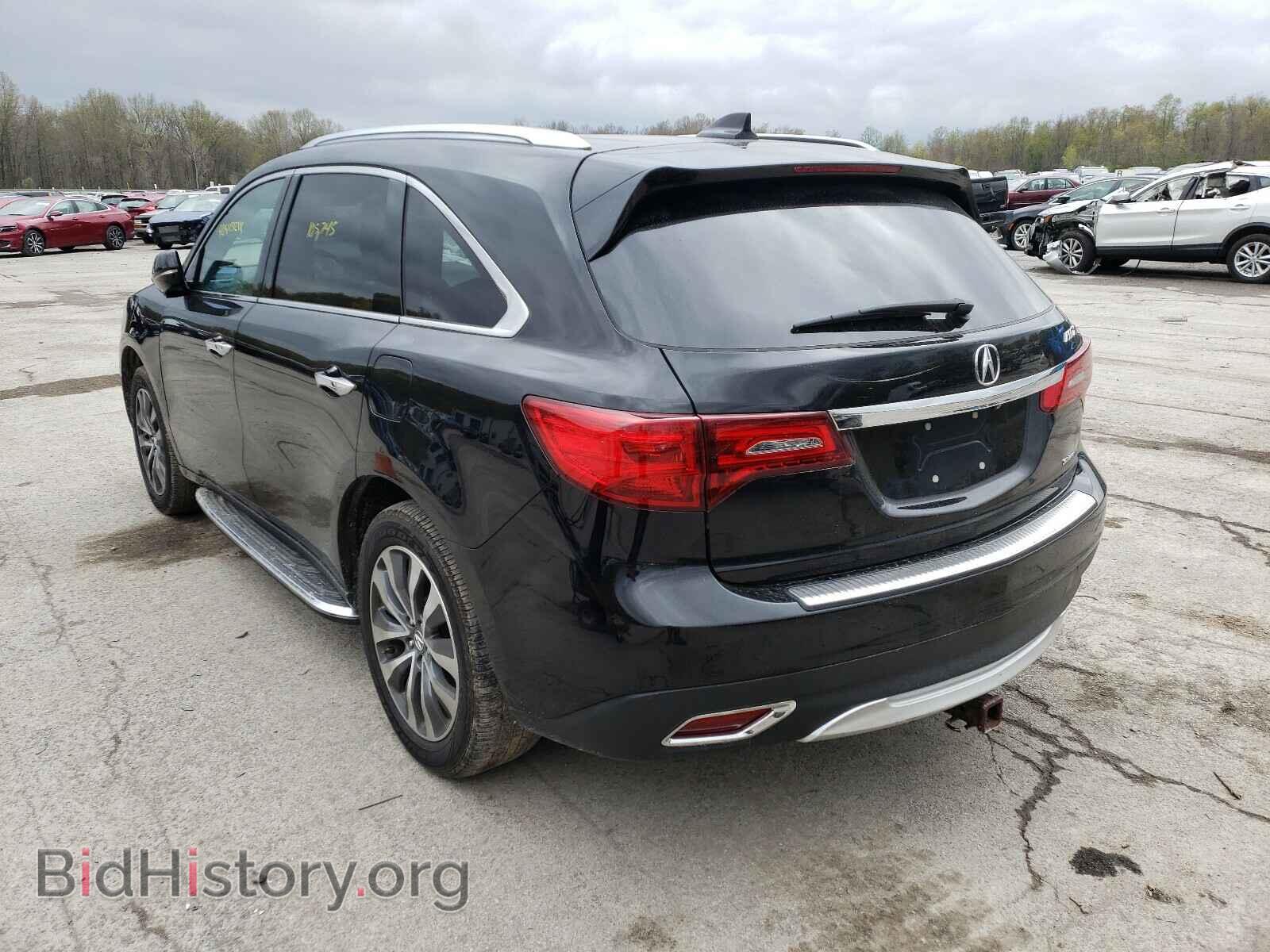 2014 ACURA MDX - VIN: 5FRYD4H46EB008035 - Фото 3