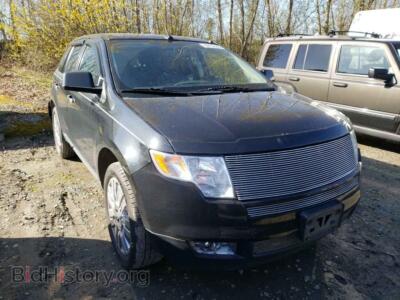 2010 Ford EDGE Edge Limit, черный — VIN 2FMDK4KC8ABA04819, Copart
