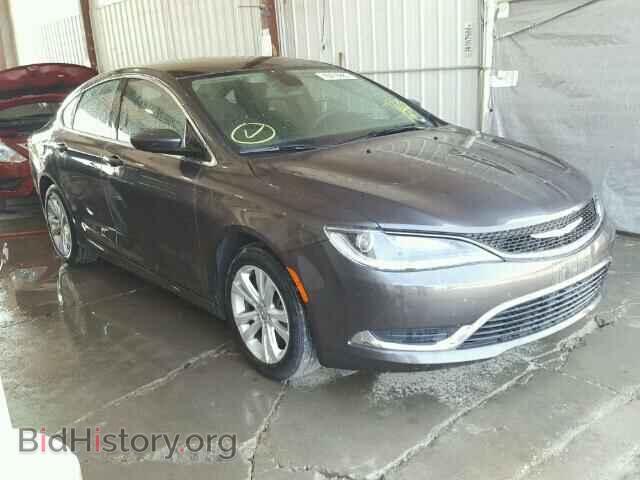 Фотография 1C3CCCABXGN168252 - CHRYSLER 200 2016
