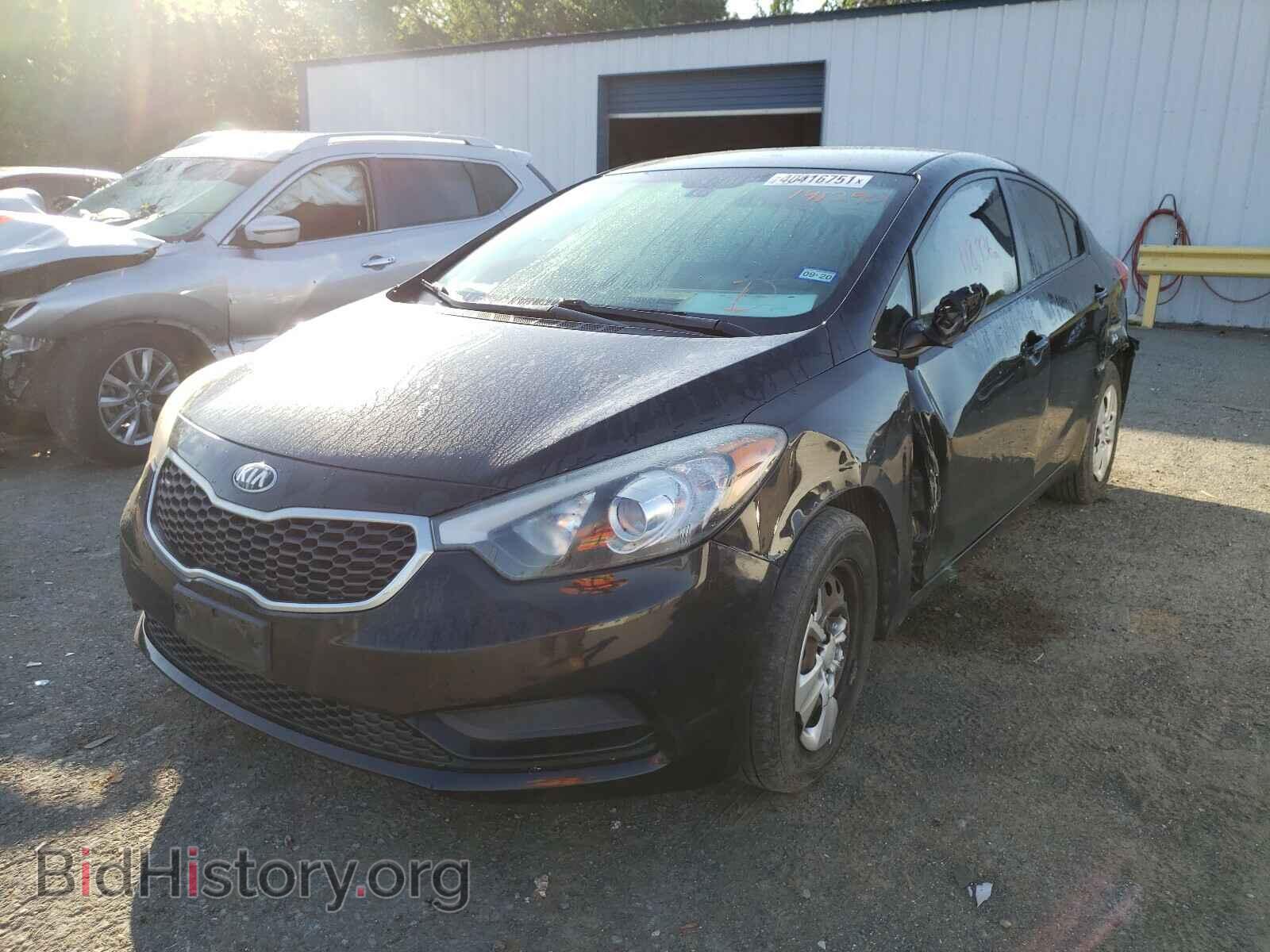 2014 KIA FORTE - VIN: KNAFK4A66E5141290 - Фото 2