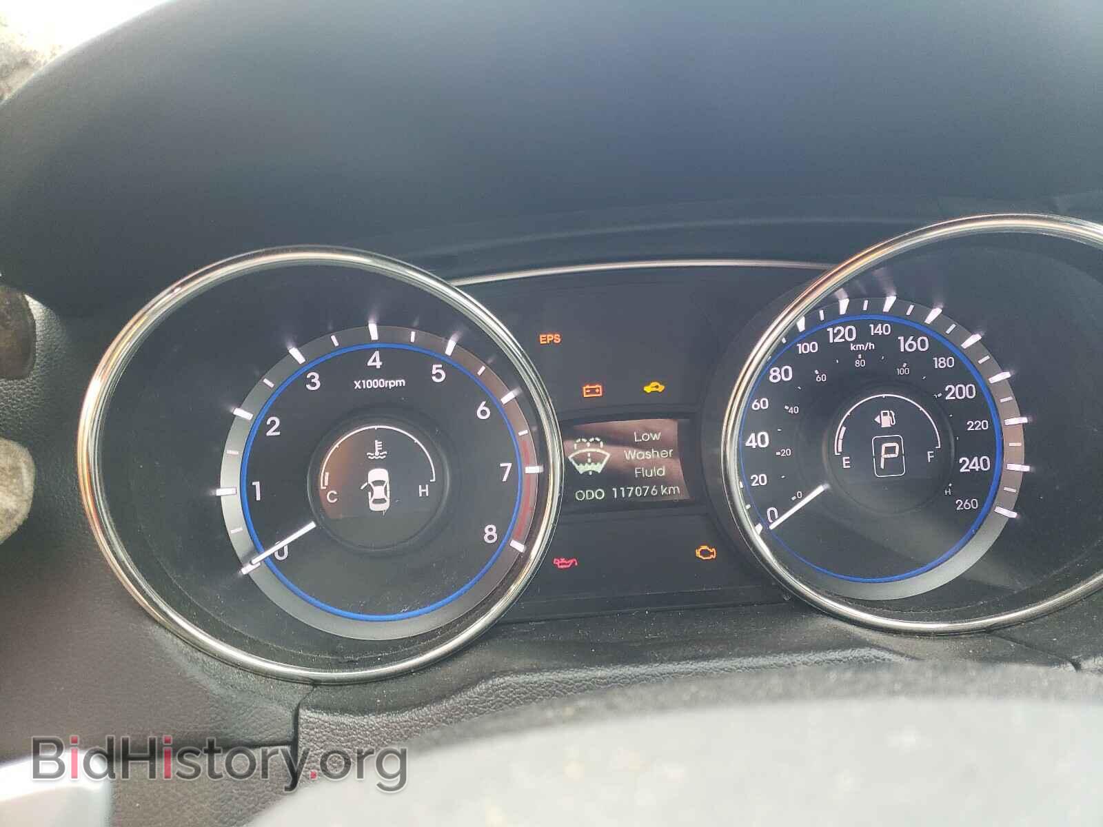 2012 HYUNDAI SONATA - VIN: 5NPEC4AB6CH452062 - Фото 8