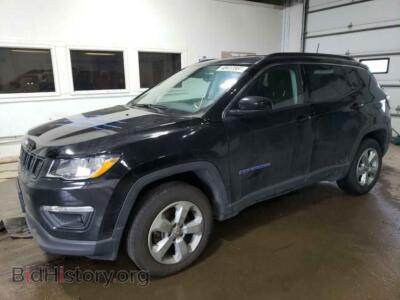 2020 Jeep COMPASS LATITUDE, black — VIN 3C4NJDBB6LT255591, Copart
