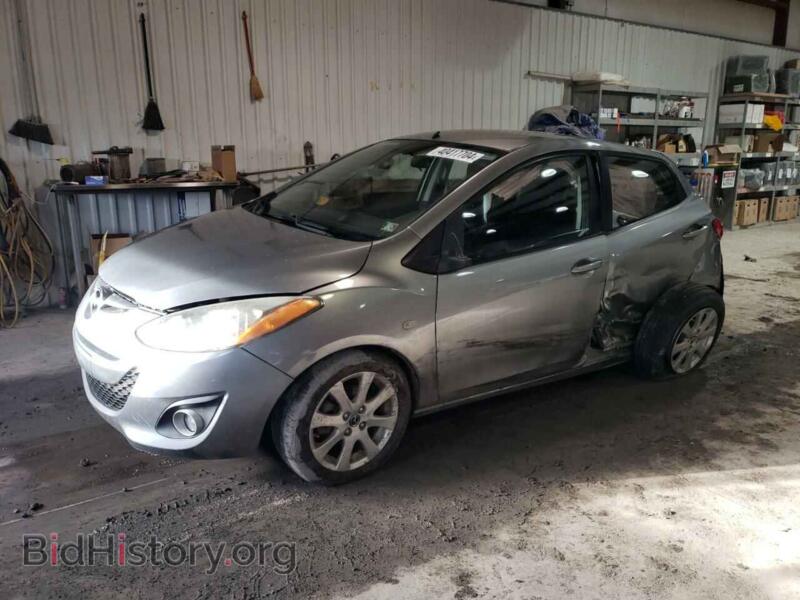 2013 Mazda 2 (VIN JM1DE1LY9D0161186) — фото 1 из 12, Copart, повреждение: бок