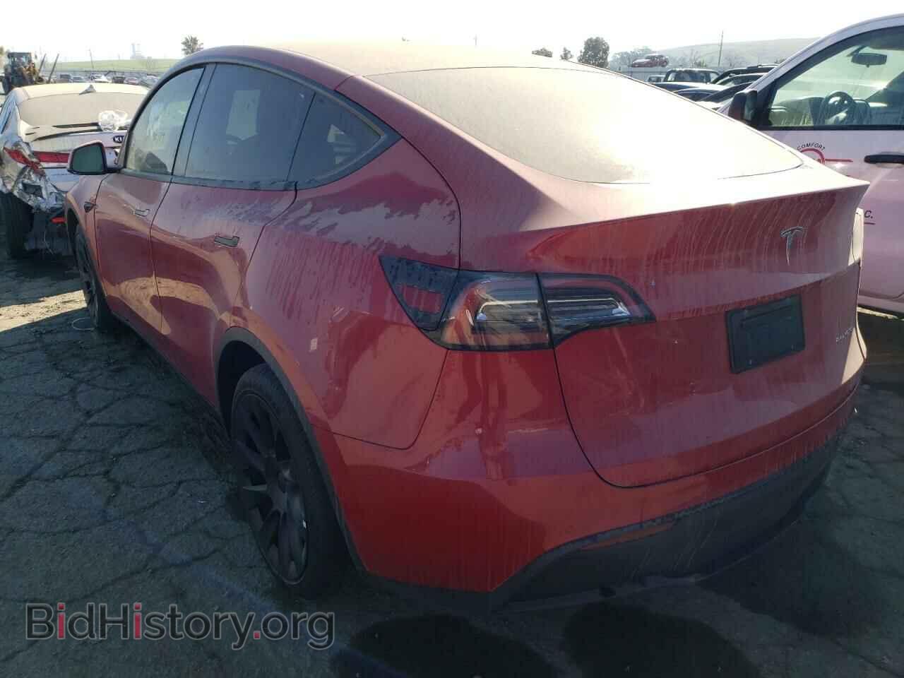 2021 TESLA MODEL Y - VIN: 5YJYGAEE4MF280523 - Фото 2