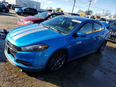 2016 Dodge DART Dart SE, синий — VIN 1C3CDFAAXGD606277, Copart