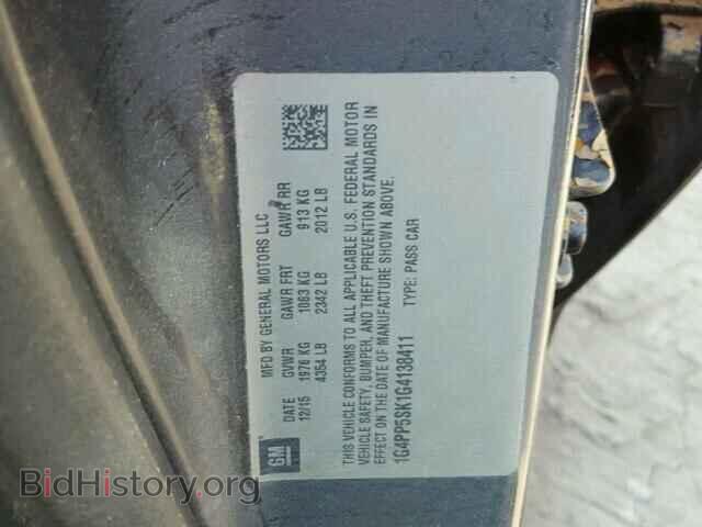 2016 BUICK VERANO - VIN: 1G4PP5SK1G4138411 - Фото 10