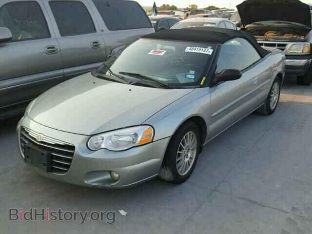 2004 CHRYSLER SEBRING - VIN: 1C3EL55RX4N349827 - Фото 2