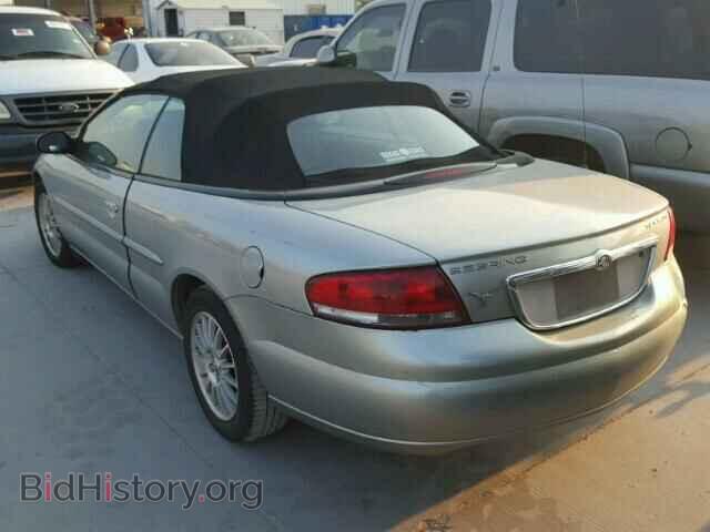 2004 CHRYSLER SEBRING - VIN: 1C3EL55RX4N349827 - Фото 3