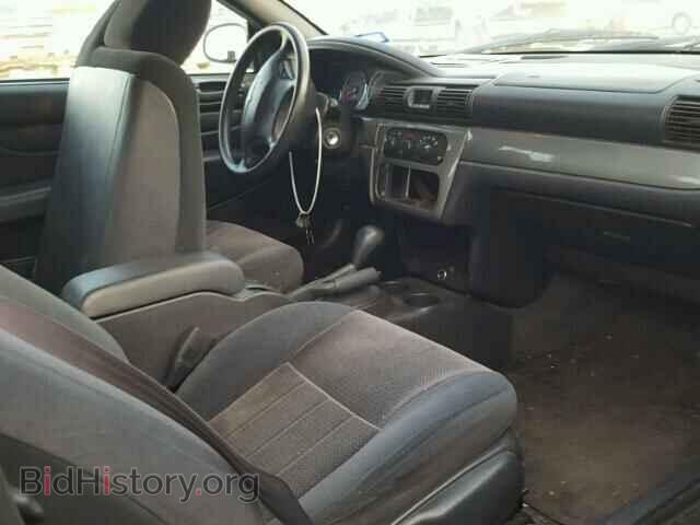 2004 CHRYSLER SEBRING - VIN: 1C3EL55RX4N349827 - Фото 5