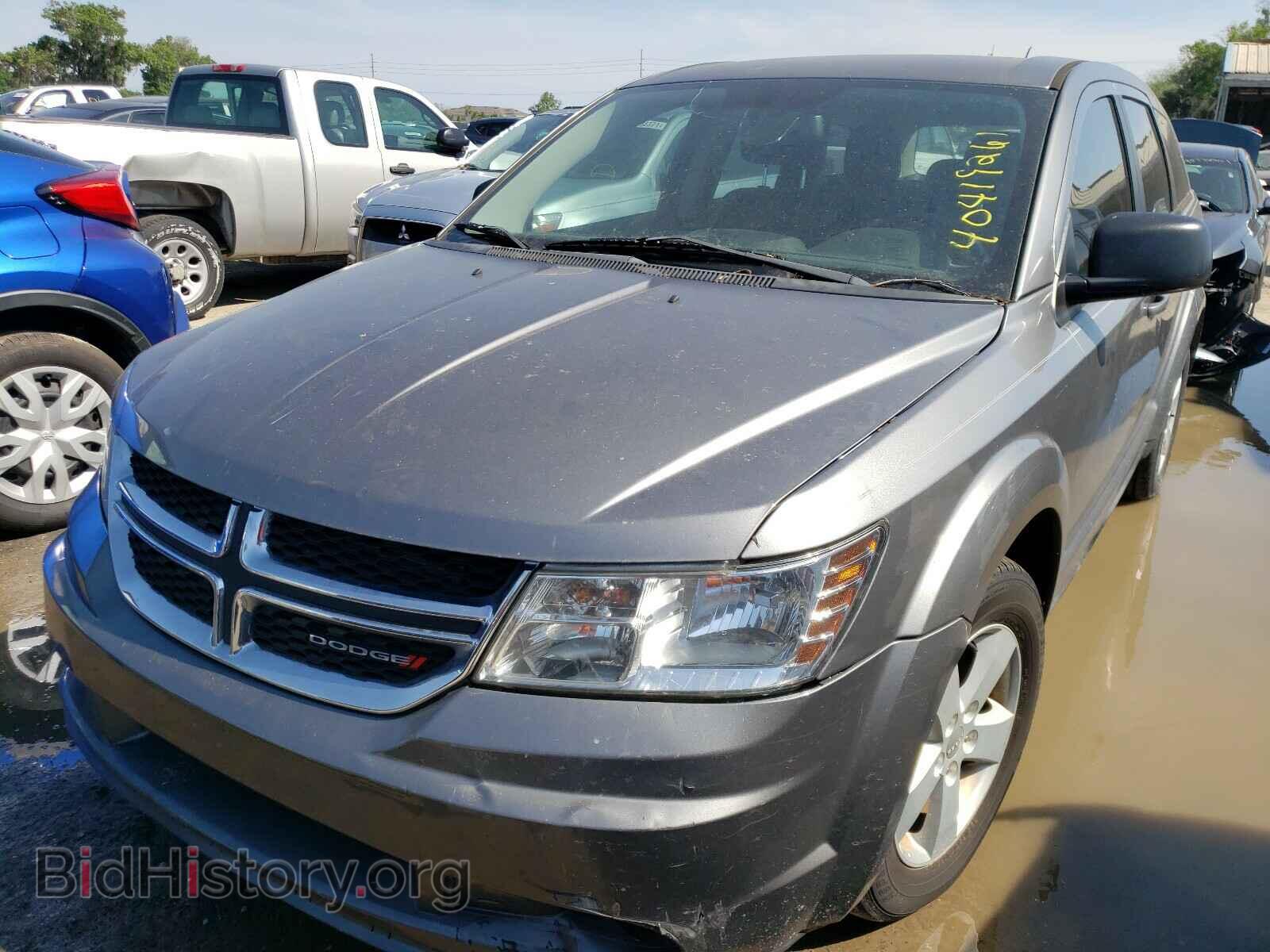 2013 DODGE JOURNEY - VIN: 3C4PDCAB2DT501856 - Фото 2