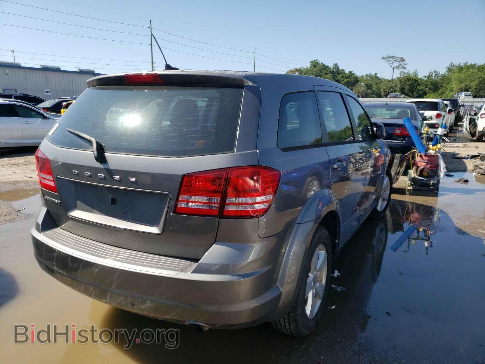 2013 DODGE JOURNEY - VIN: 3C4PDCAB2DT501856 - Фото 4