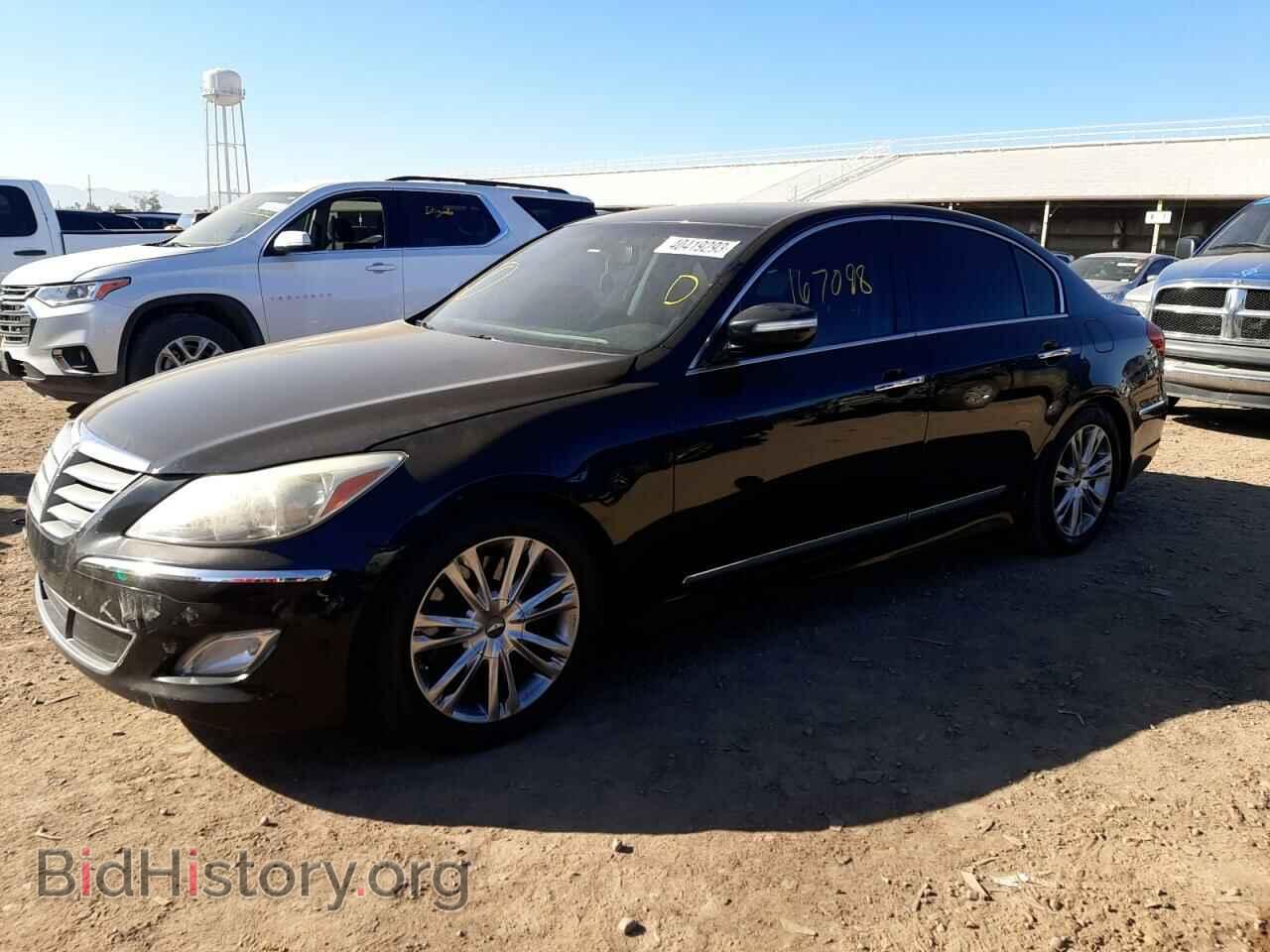 Photo KMHGC4DF4CU176991 - HYUNDAI GENESIS 2012