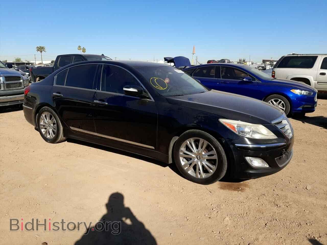 2012 HYUNDAI GENESIS - VIN: KMHGC4DF4CU176991 - Фото 4