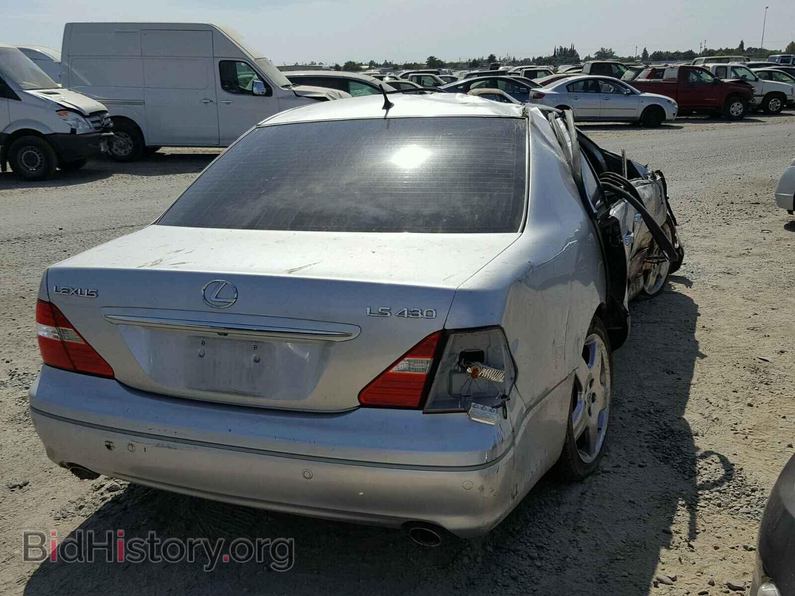 2004 LEXUS LS - VIN: JTHBN36F240151482 - Фото 4