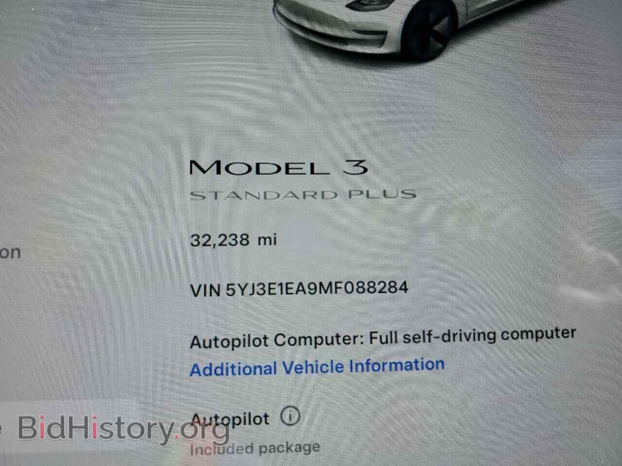 2021 TESLA MODEL 3 - VIN: 5YJ3E1EA9MF088284 - Photo 9