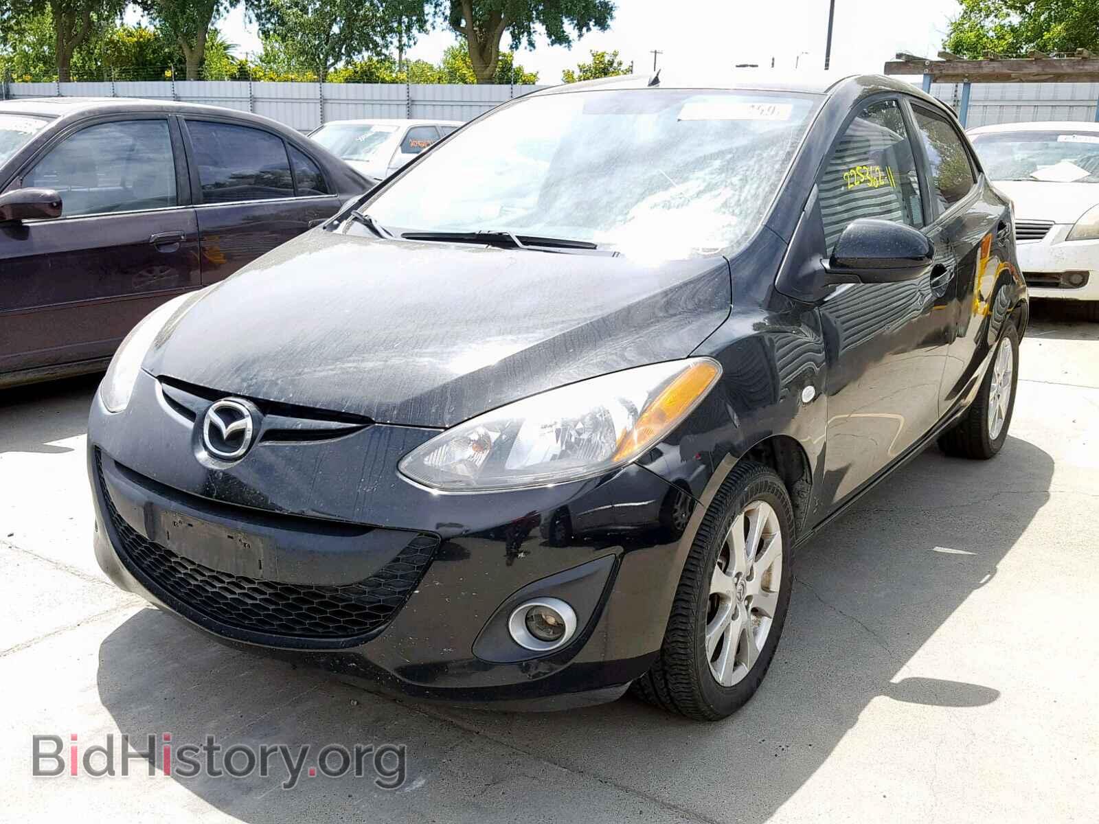 2011 MAZDA 2 - VIN: JM1DE1HZ7B0115385 - Фото 2