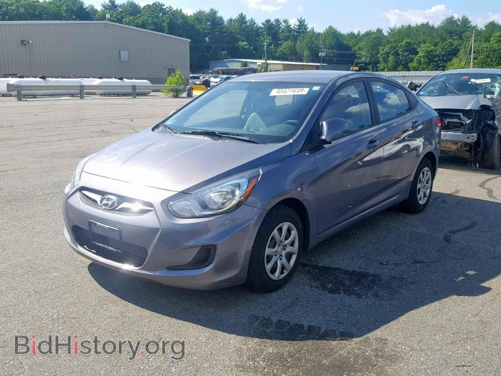 2014 HYUNDAI ACCENT - VIN: KMHCT4AE4EU673679 - Фото 2