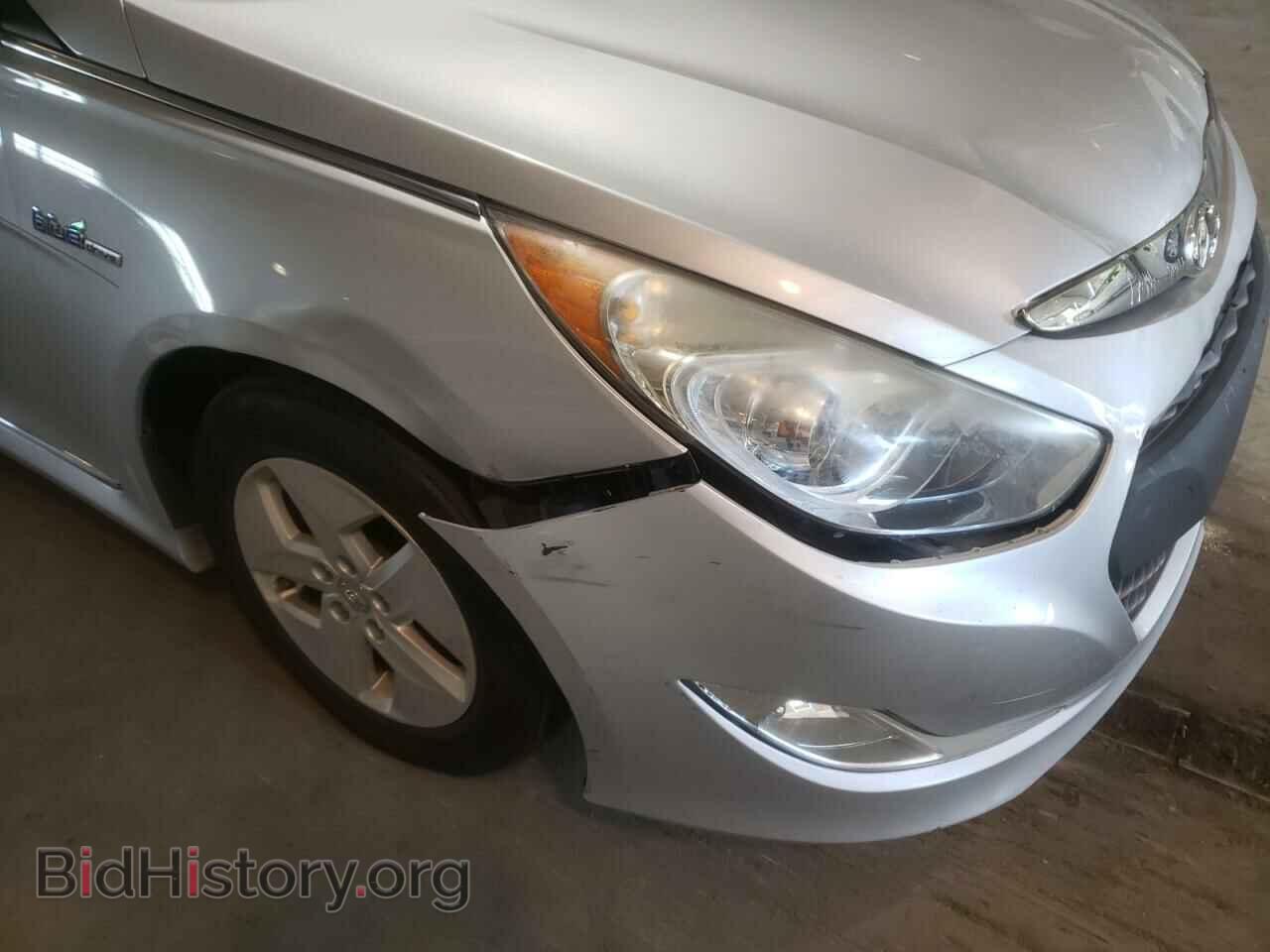 2011 HYUNDAI SONATA - VIN: KMHEC4A41BA004671 - Фото 9