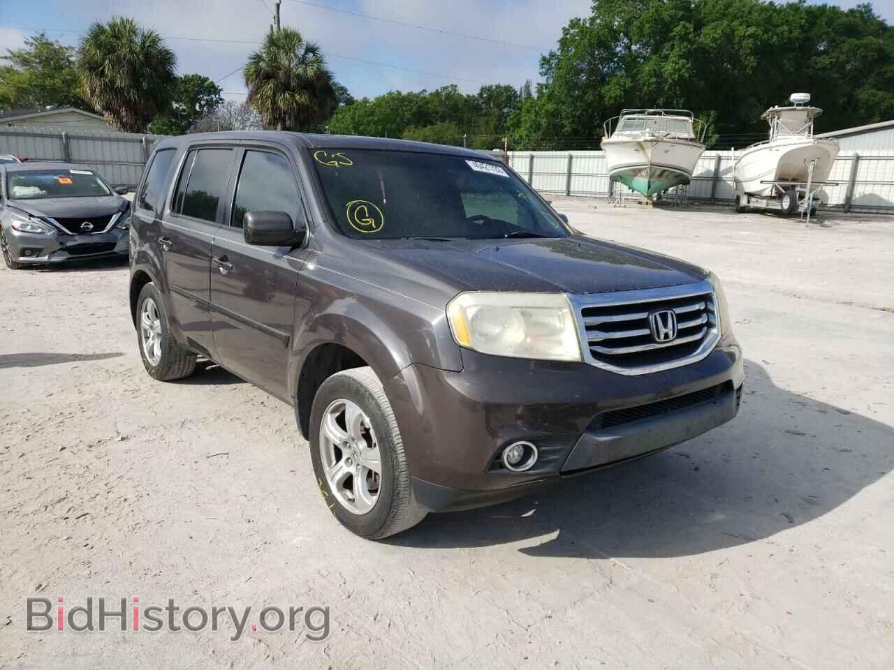 Photo 5FNYF3H58CB027584 - HONDA PILOT 2012