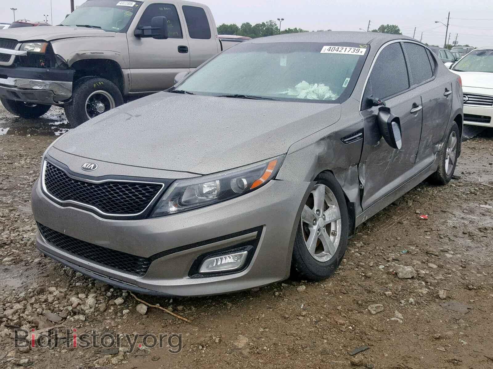 2014 KIA OPTIMA LX - VIN: 5XXGM4A71EG312937 - Фото 2