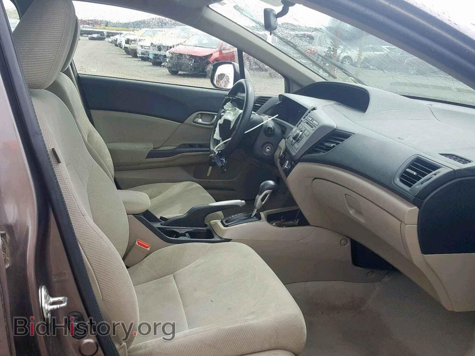 2012 HONDA CIVIC LX - VIN: 2HGFB2F53CH596368 - Фото 5
