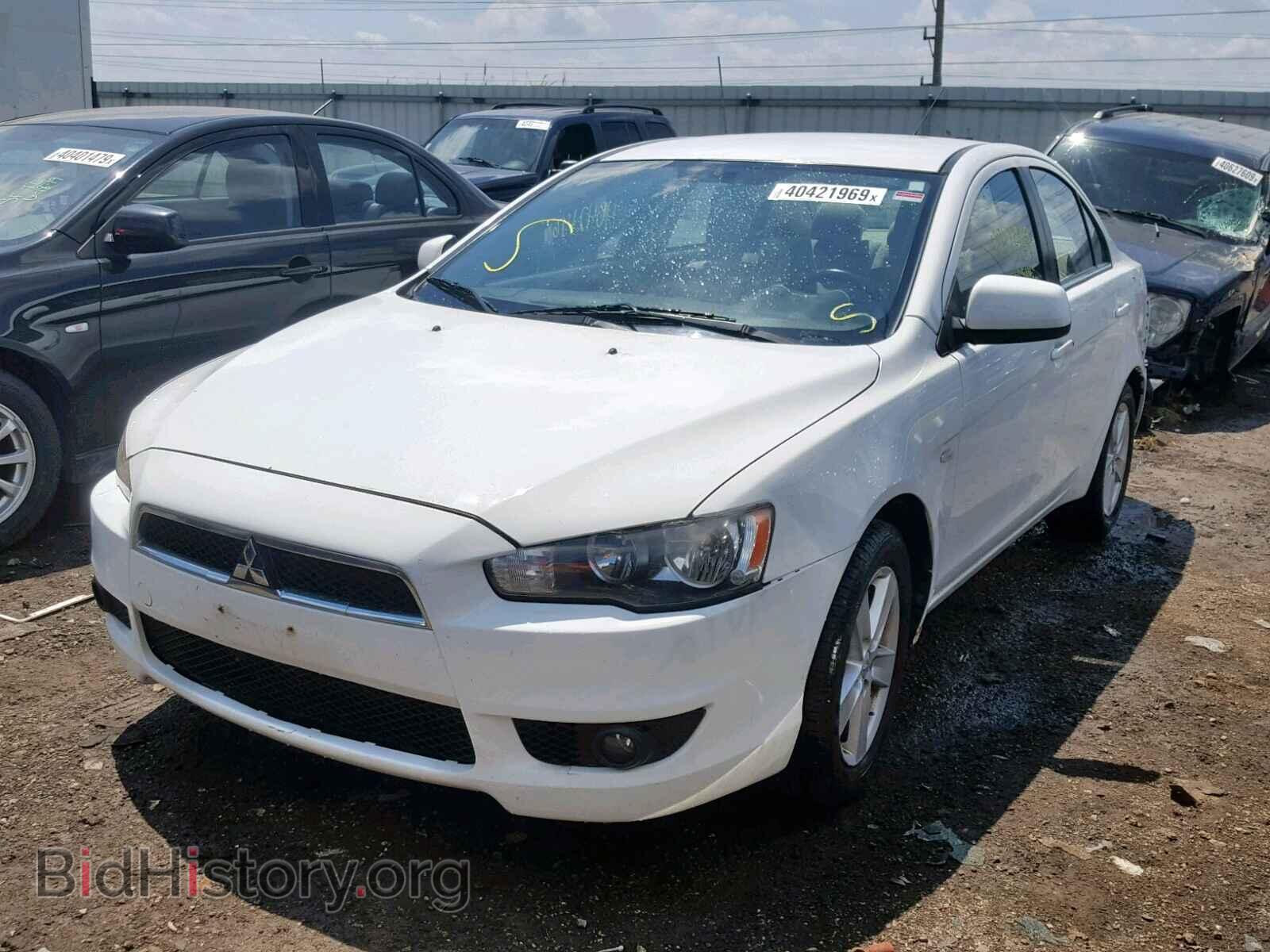 2008 MITSUBISHI LANCER - VIN: JA3AU26U18U032943 - Фото 2