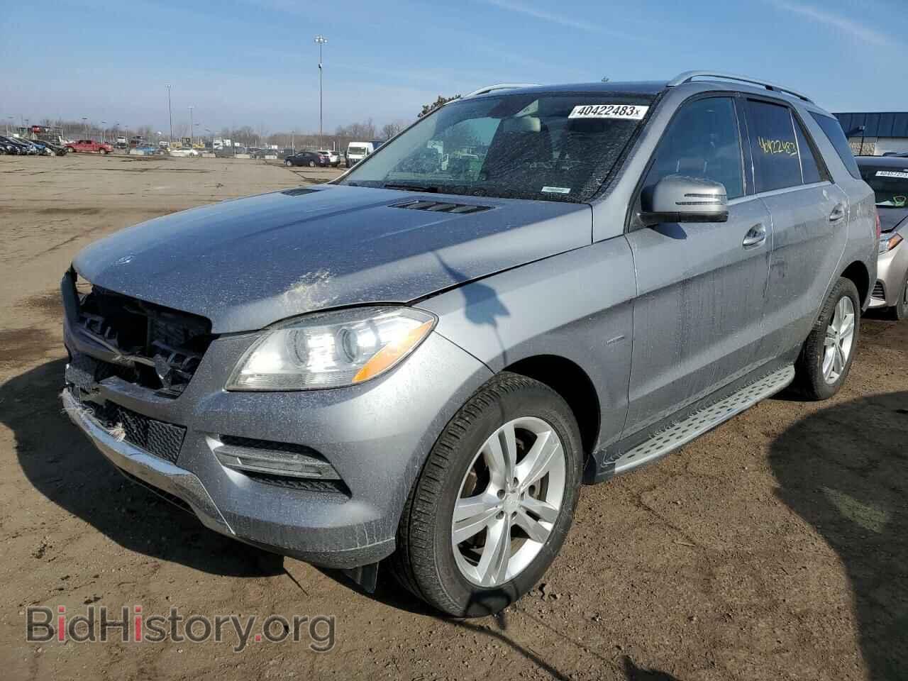 Photo 4JGDA2EB9CA089744 - MERCEDES-BENZ M-CLASS 2012