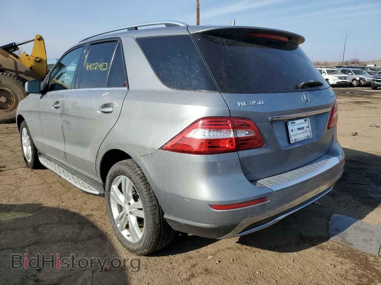 2012 MERCEDES-BENZ M-CLASS - VIN: 4JGDA2EB9CA089744 - Фото 2
