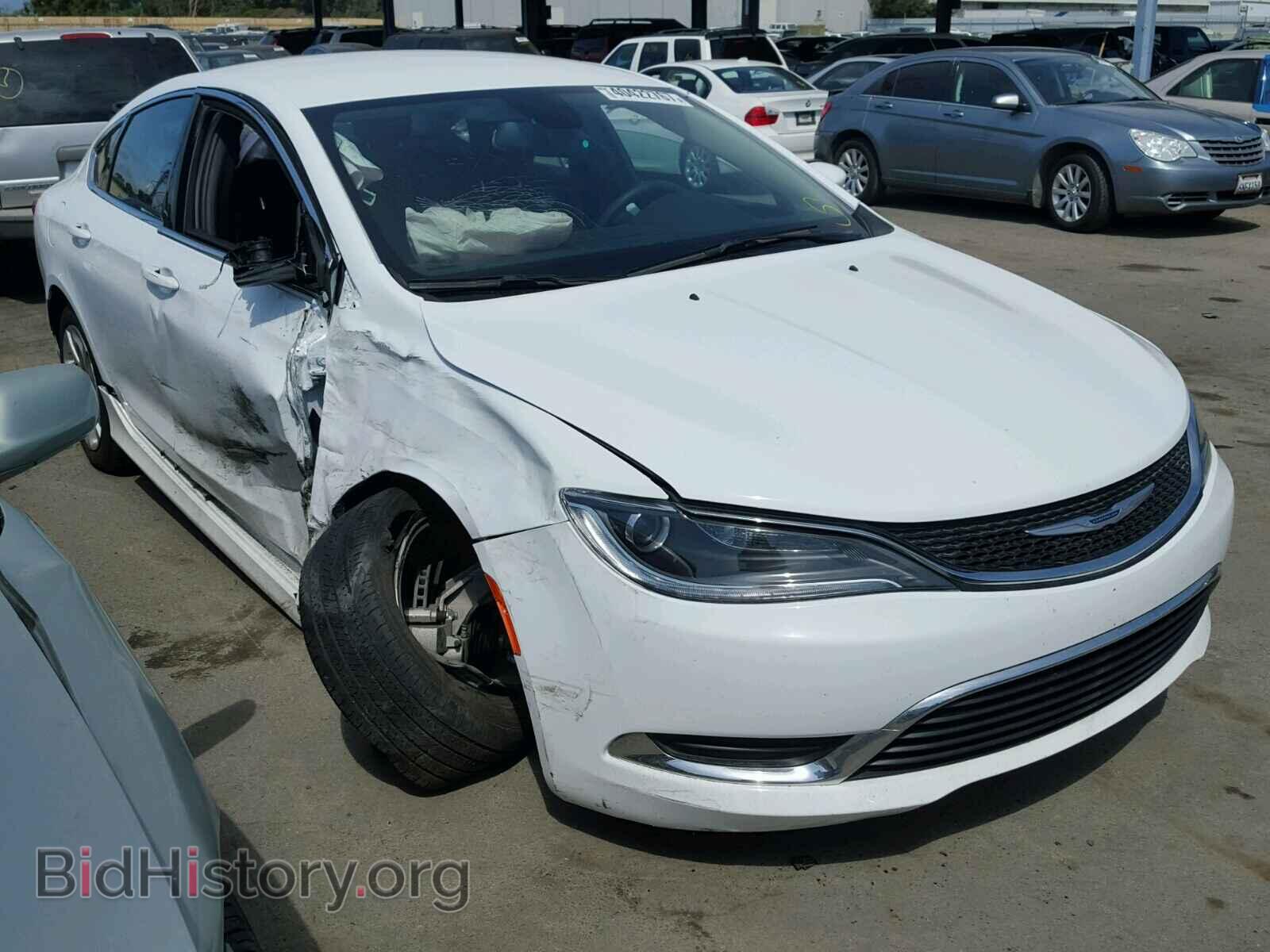 Фотография 1C3CCCAB1GN176322 - CHRYSLER 200 2016